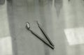 Dental instruments on the table